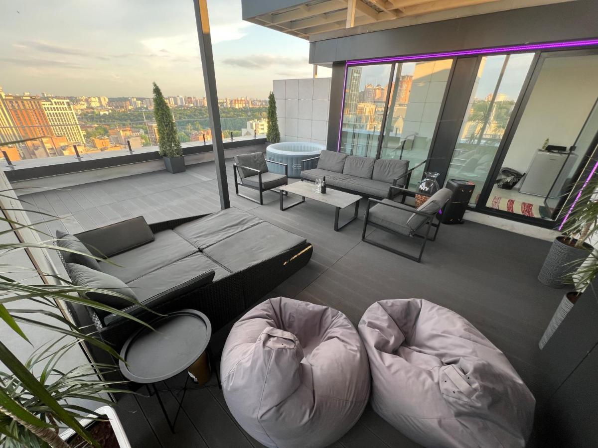 The Penthouse Kyiv Apartment Bagian luar foto