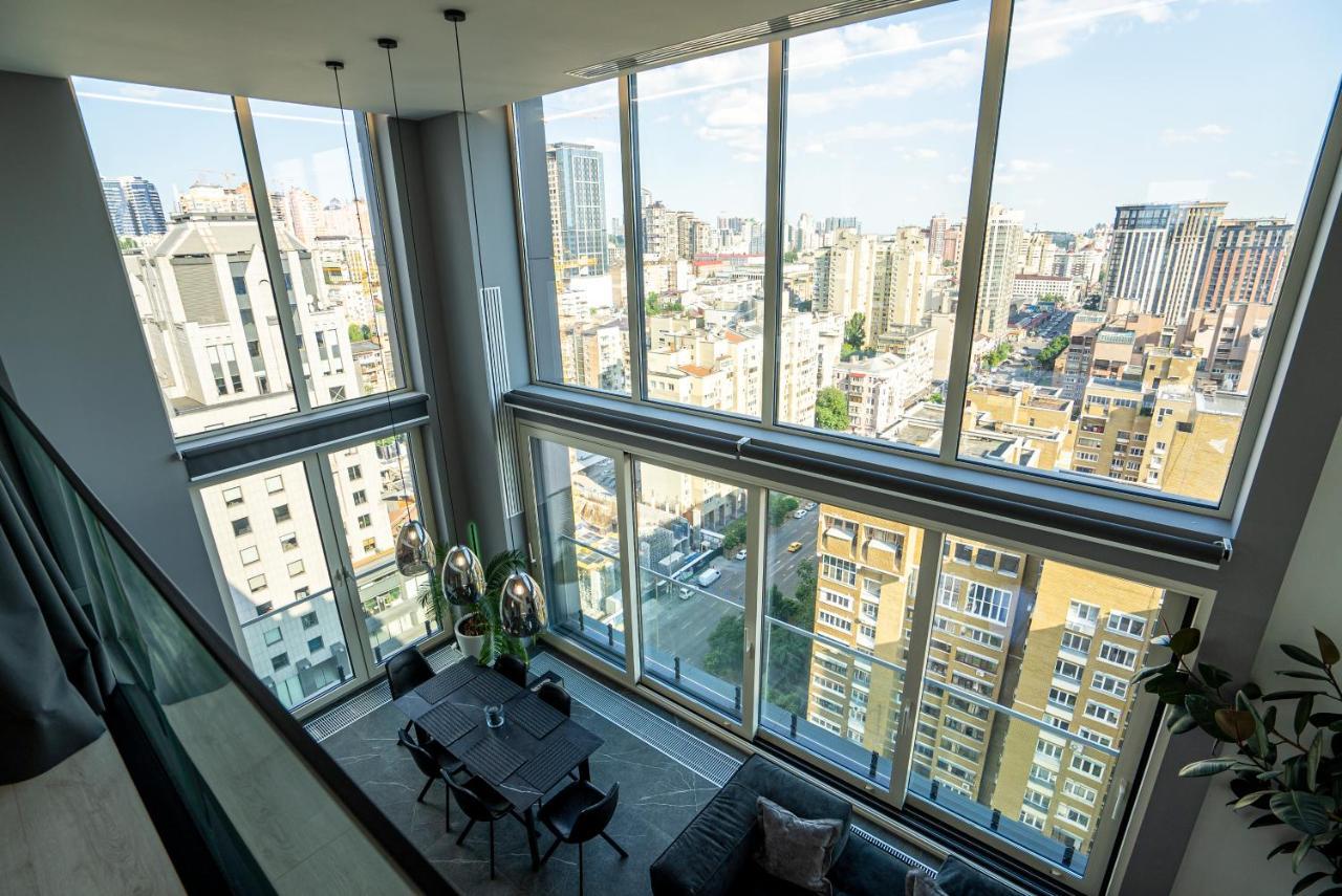 The Penthouse Kyiv Apartment Bagian luar foto