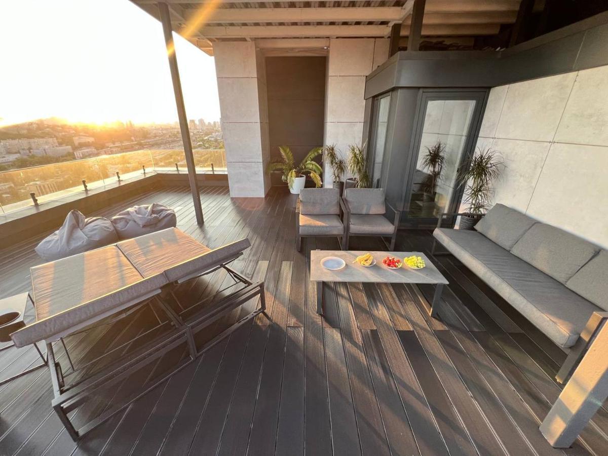 The Penthouse Kyiv Apartment Bagian luar foto